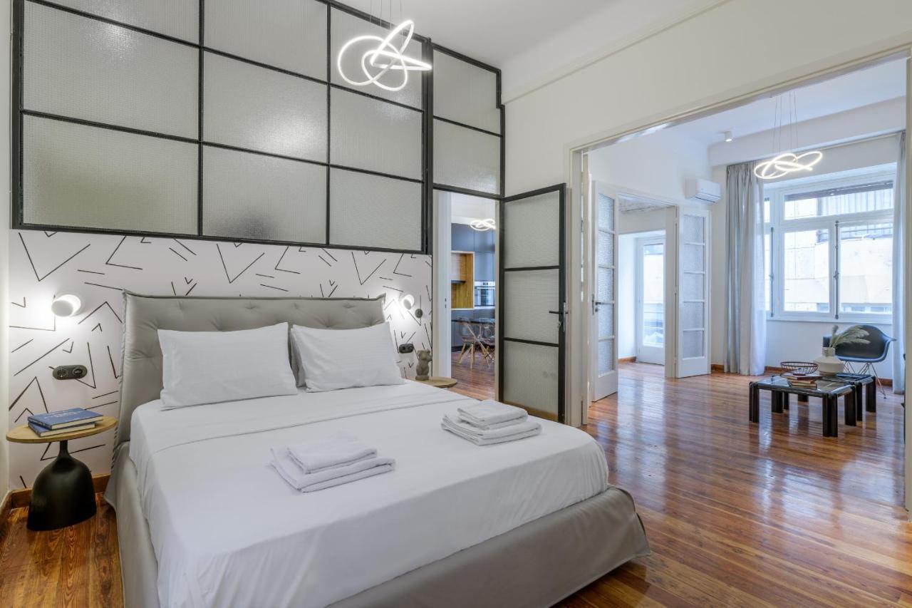 Ferienwohnung 3bdr Modern Design&Bright Interiors in Plaka Athen Exterior foto